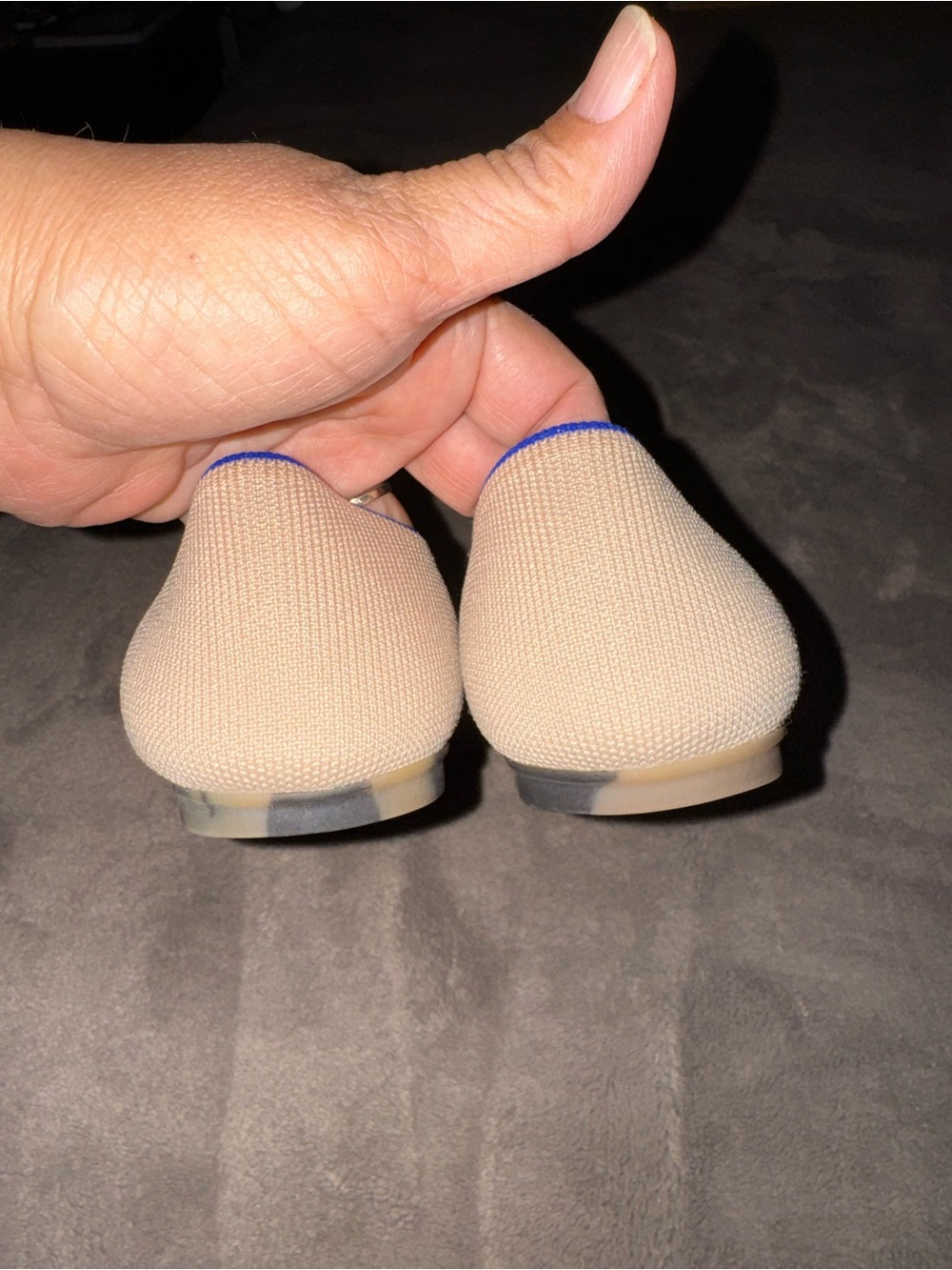 Rothy's Flats color Ecru sz W10 - Picture 7 of 9